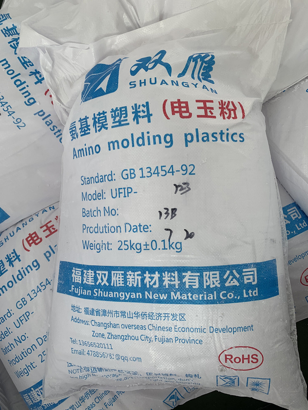 Dinnerware Melamine Moulding Powder 25kg/bag High Bonding Strength