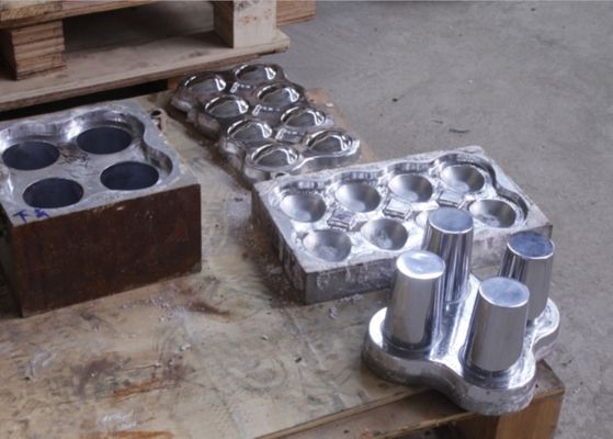 Kompresja Konfigurowalna forma zastawy stołowej z melaminy Multi Cavaties