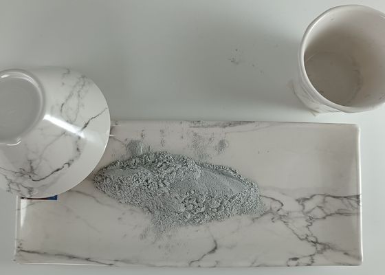 Dostępna próbka z imitacji porcelany z tworzywa sztucznego z białego kryształu