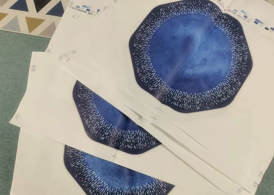 Bezpłatna próbka papieru z melaminą 820 * 555 mm 635 * 500 mm do druku