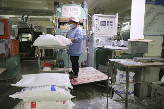 Zastawa stołowa Proszek do formowania melaminy Związek formaldehydu Nietoksyczny