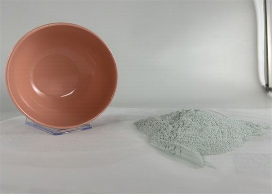 Zielony czysty proszek melaminy do produkcji talerzy do obiadu
