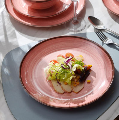 12 sztuk melaminowego zestawu naczynia do kolacji talerze i miski na 4 osoby