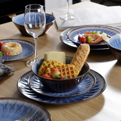 Odporność na ciepło Melamin zestaw naczynia stołowe mikrofalowe zewnętrzne