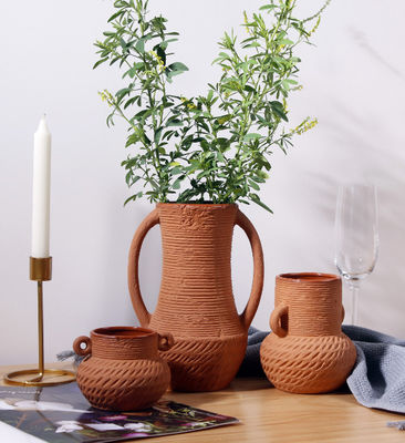 Dekoracja domu rolnego z nordyjskiej wazy ceramicznej odpornej na plamy