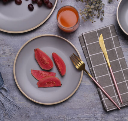 Gufaith 4 Melamyna zestaw naczynia do kolacji talerze i miski 12 sztuk