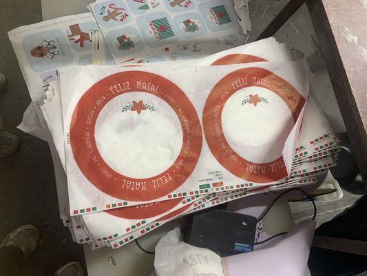 Niestandardowy melamin Decal Papier do różnych kształtów naczynia stołowe