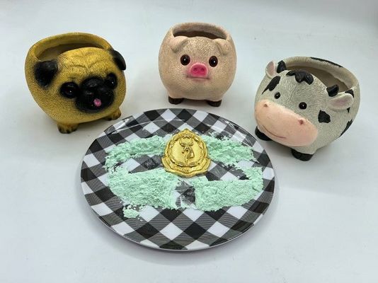 Puszka z żywicy formaldehydowej melaminy Biały, krystaliczny wygląd dla optymalnej wydajności