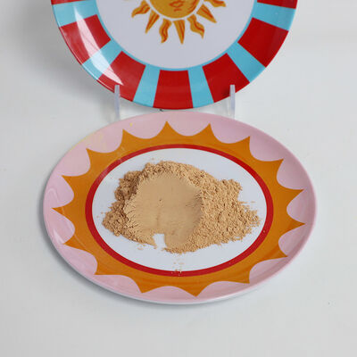 GUFAITH Brązowy proszek z żywicy melaminowej odporny na wysokie temperatury, nadający się do stosowania w naczyniach do posiłków i innych zastosowaniach