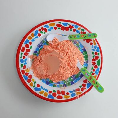 GUFAITH Pink Good Stable Easy Forming Melamine Formaldehyde Powder Amino Resin Raw Material Food Grade High Purity Diningware Trays Spoons