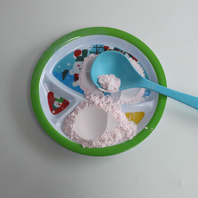 GUFAITH Pink Melmaine Powder  Food Grade Melamine formaldehyde Resin Raw Material for Tableware Color Melamine Moulding Compound Stable Excellent Flow